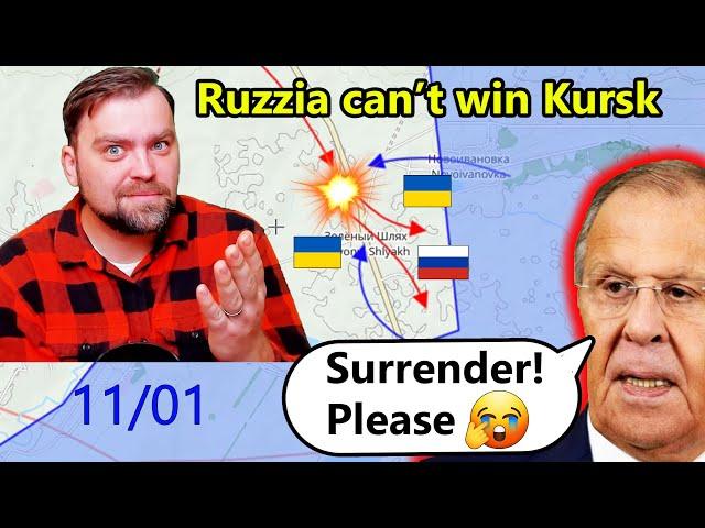 Update from Ukraine | Big one! Ukraine Retakes ground in Kursk | Ruzzia doesn't want to negotiate