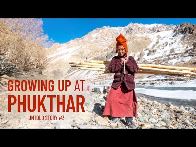 Life of Novice Monks at the Phukthar Monastery in Zanskar