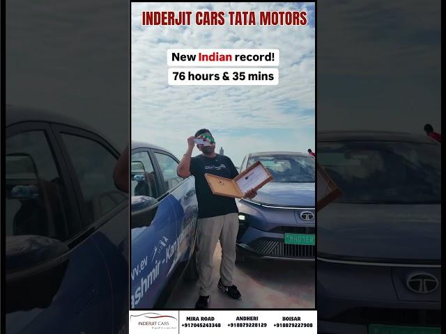 Record-Breaking Performance with the Tata Curvv.ev! #TataCurvvEV #K2KRecord #inderjitcars