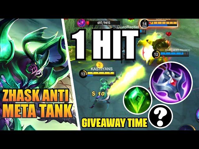 1 HIT CRAZY DAMAGE ZHASK TANK KILLER | ZHASK REVAMP 2022 GAMEPLAY BEST BUILD TERSAKIT TOP 1 GLOBAL