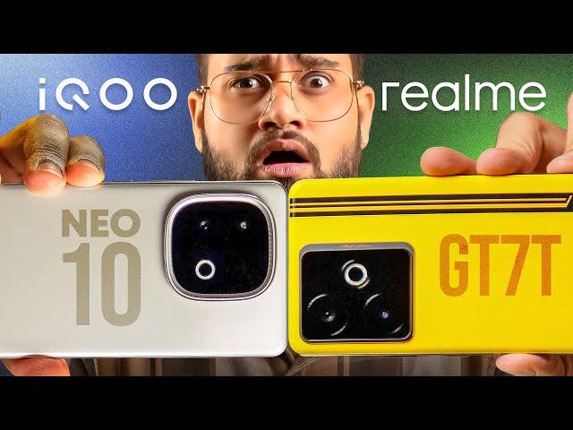 iQOO Neo 10 vs Realme GT 7T *Full Comparison*