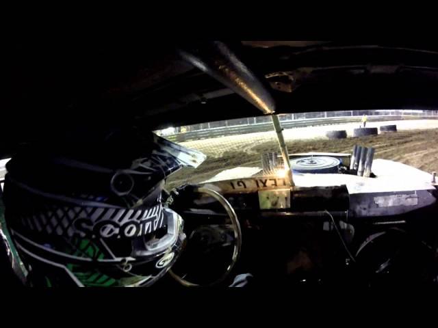 #460 Nick Deleon Night of Destruction Manistee County Fair 8/29/15 gopro video