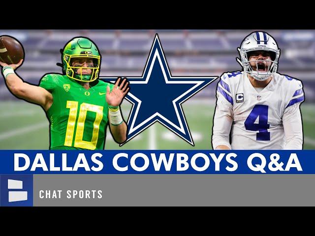 Cowboys Rumors Mailbag: Draft Bo Nix In Round 1? Dump Dak Prescott? Bring Back Taco Charlton?