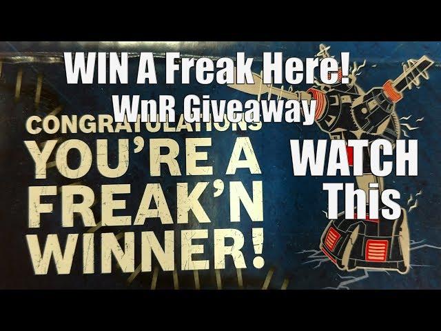 One #FreakNContest GIVEAWAY from Bosch & Wrenches & Rides