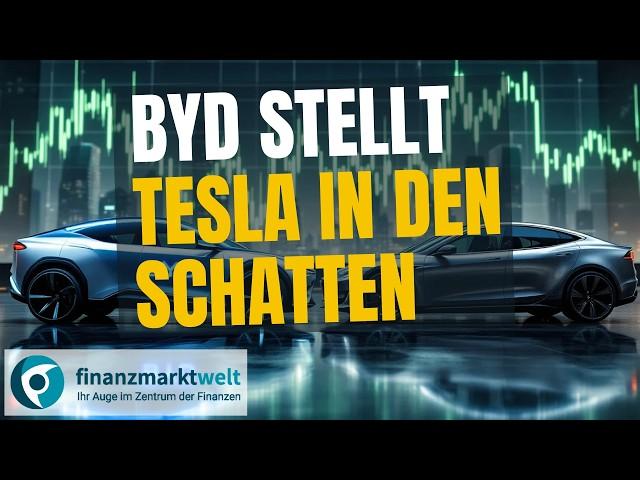 BYD stellt Tesla in den Schatten – Aktie im Höhenflug