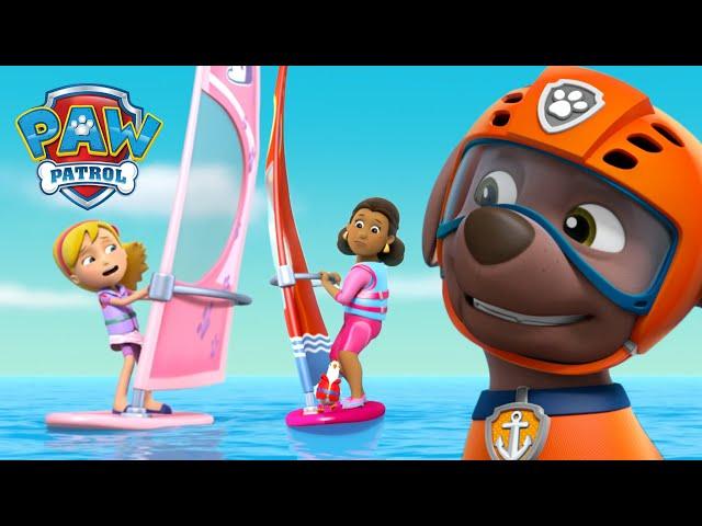 Die Pups retten die Surfer vor einem riesigen Sturm! - PAW Patrol Germany - Cartoons für Kinder