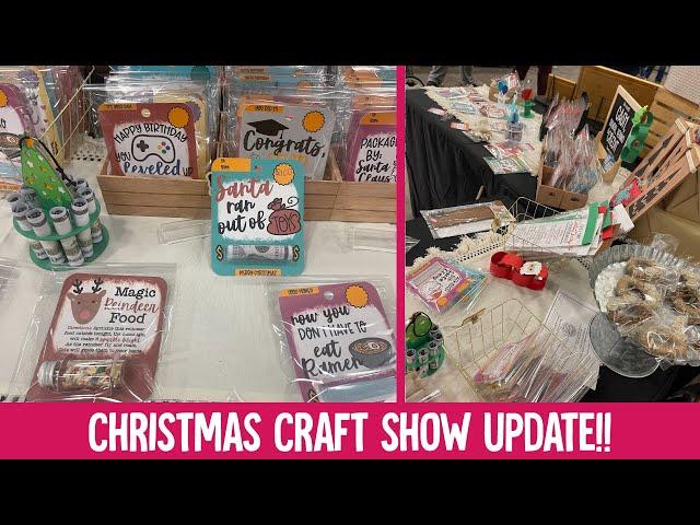 My FIRST Craft Show | What Sold, What I Learned | Cricut Craft Fair Ideas THAT SELL + BEST SELLERS