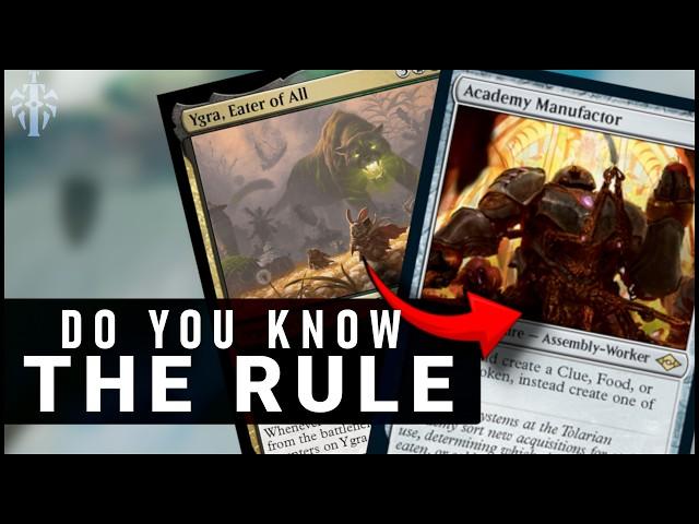 Do YOU Know The Rule? - Ygra, Academy Manufactor, Quasiduplicate - MTG