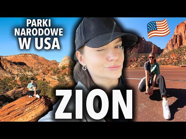 PARKI NARODOWE w USA: Dzień w ZION (Utah) - jest tu przepięknie! | USA VLOG