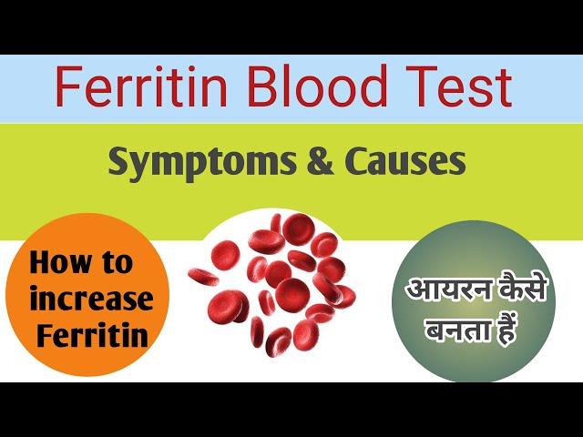 High ferritin symptoms I what is ferritin I Low ferritin symptoms