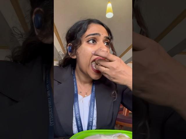 Hostel breakfast or college breakfast venooo?? #youtube #youtubeshorts #shortsvideo