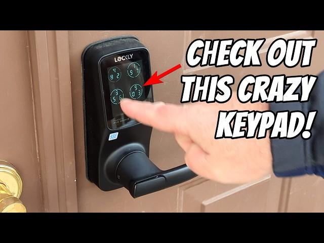 Lockly Secure Pro has a crazy cool feature to make is super secure! Wi-Fi Smart Lock