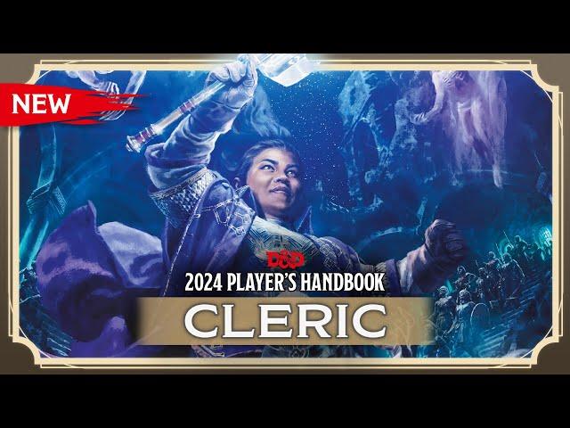 New Cleric | 2024 Player's Handbook | D&D