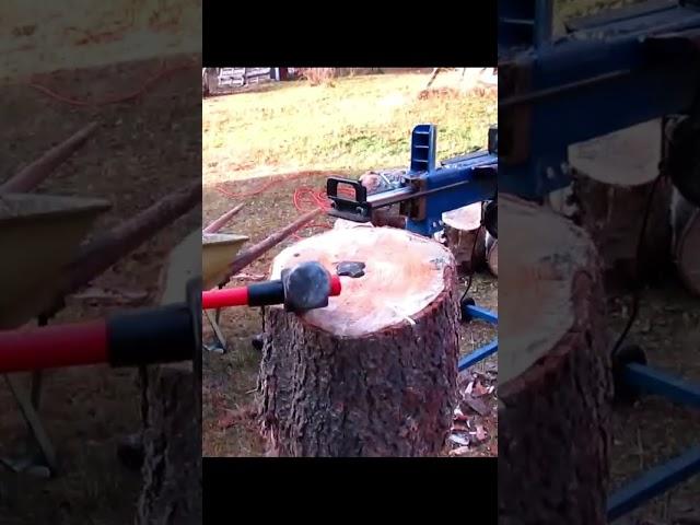 Dangerous Homemade Firewood Processing  #firewood #Processor #machine