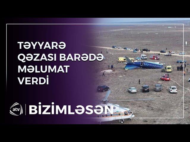 Zaur Baxşəliyev baş verən təyyarə qəzasından danışdı / Bizimləsən