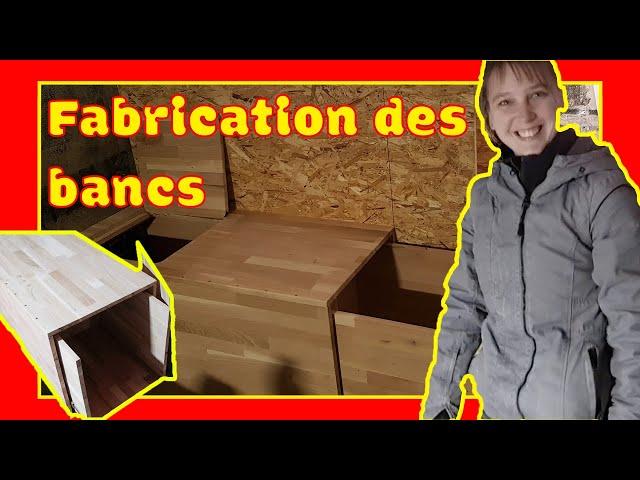 Fabrication des bancs pour notre camion ! Voyage et Nouvelle Vie (27)