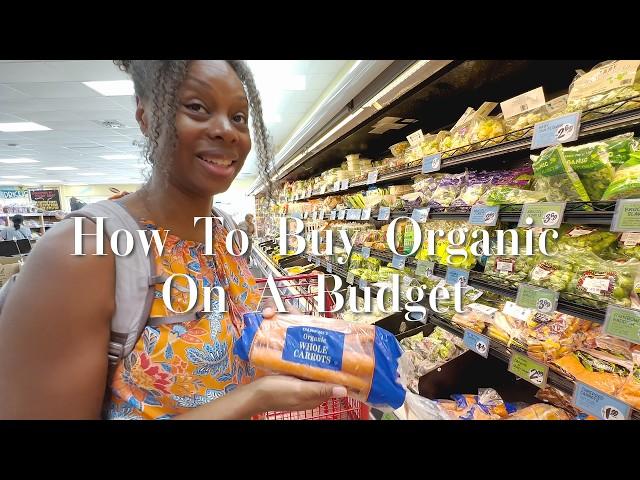 How We Buy Mostly Organic Food On A Budget | Healthy Family Groceries |  Shop With Us!