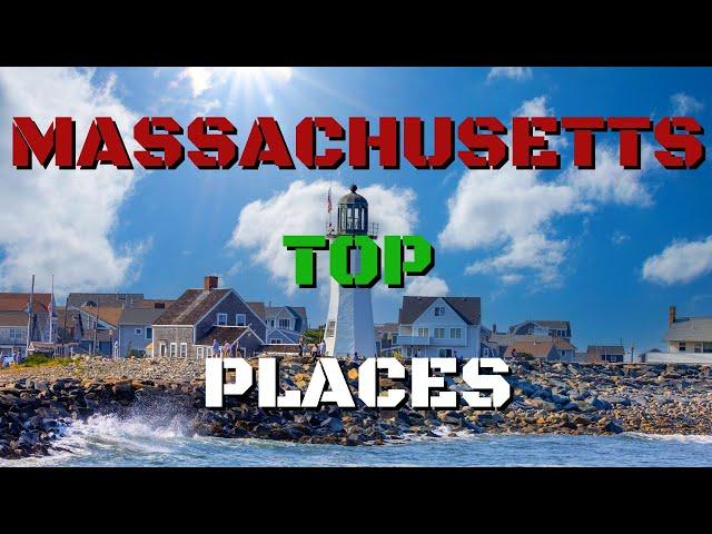 Top 10 BEST PLACES to LIVE in MASSACHUSETTS!