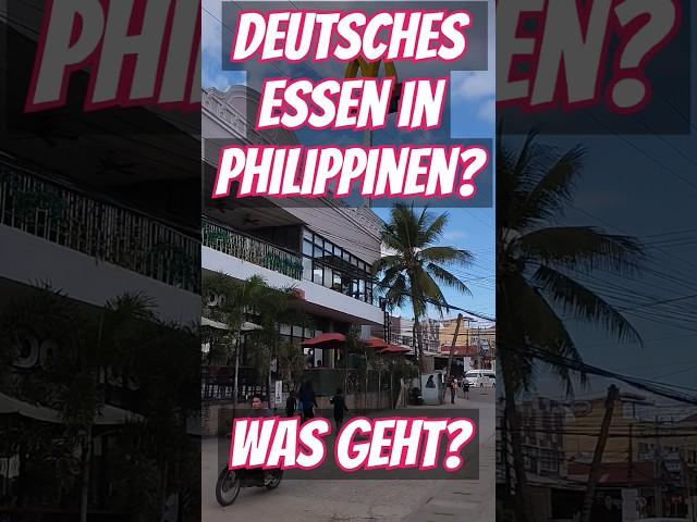 Deutsches Essen in Philippinen #philippinen #essen