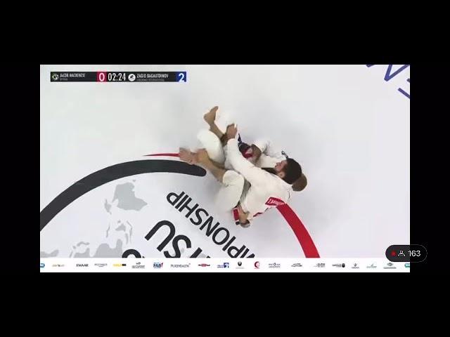 Jacob Mackenzie vs Zagid Bagautdinov AJP WORLD PRO 2022 #bjj #zagidbagautdinov #ajp #jiujitsu