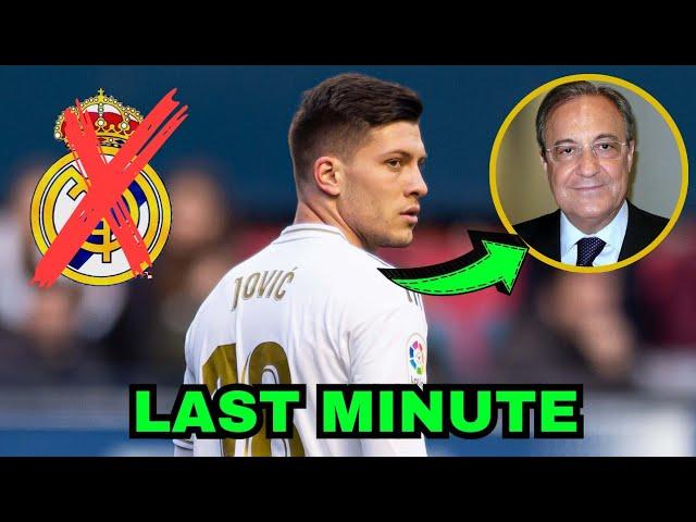 MOTHER MIA THE BOMB! THE FAILURE OF LUKA JOVIC'S REAL MADRID / REAL MADRID NEWS TODAY