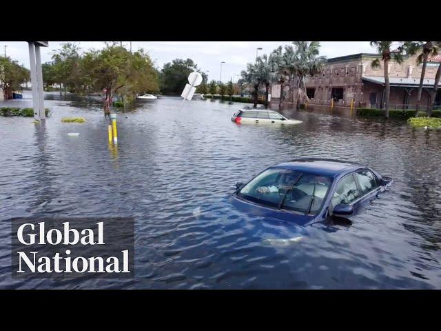 Global National: Oct. 10, 2024 | Hurricane Milton damage in Florida "not the worst case scenario"