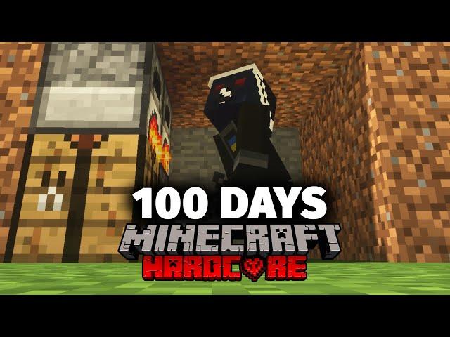 I Spent 100 Days being hunted in Minecraft and Here's What Happened