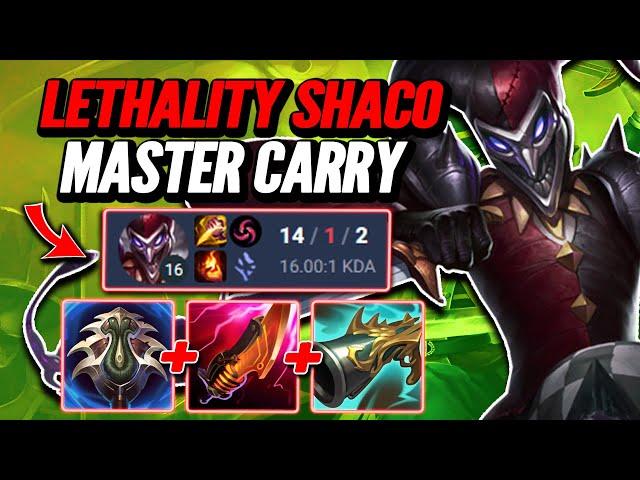 Assassin Shaco carrying Master - S14 Ranked [League of Legends] Full Gameplay - Infernal Shaco