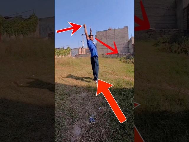 Back Flip tutorial  In bella Ciao Parkour Pov #shorts