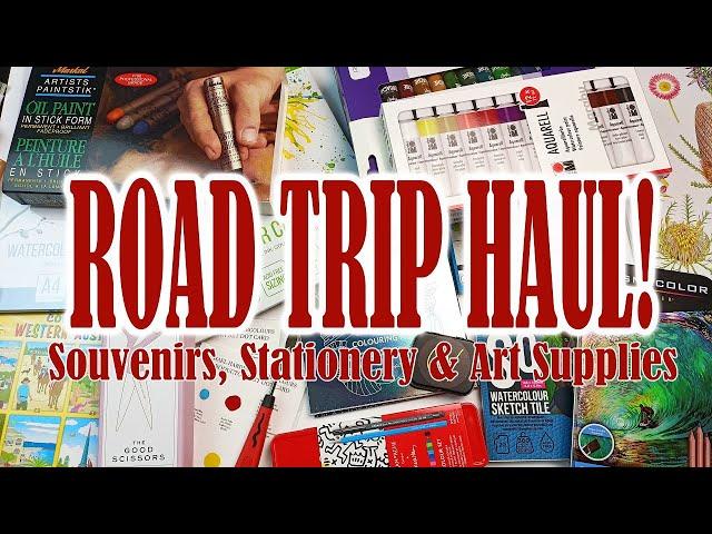 Souvenirs, Stationery & Art Supplies Haul! Australian Road Trip Goodies