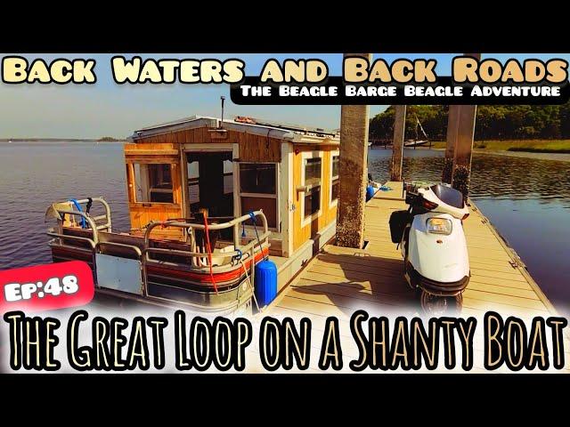 Ep:48 The Great Loop on a Shanty Boat | "A shanty boat visits Daufuskie Island" | Time out of Mind