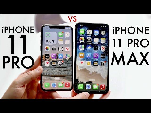 iPhone 11 Pro Vs iPhone 11 Pro Max In 2022! (Comparison) (Review)