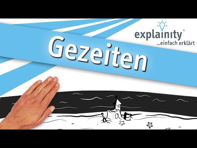 Gezeiten einfach erklärt (explainity® Erklärvideo)