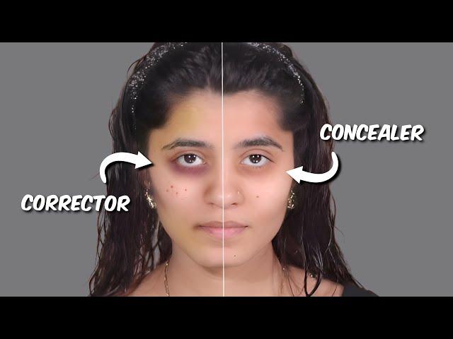 Concealer vs Color Corrector: When and How to Use Each | Makeup Tips for Indian Skin Tones