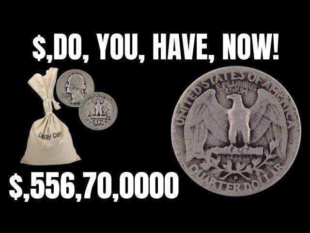 TOP MOST VALUABLE WASHINGTON QUARTER DOLLAR COINS THAT COULD MAKE YOU A MILLIONAIRE!