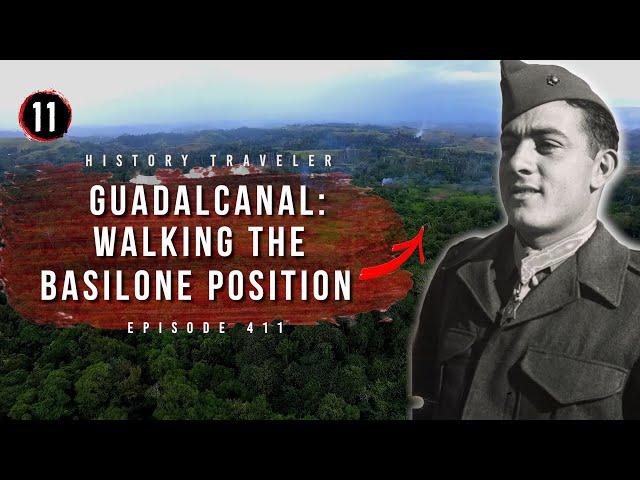 Guadalcanal: Walking the ENDANGERED Basilone Position | History Traveler Episode 411