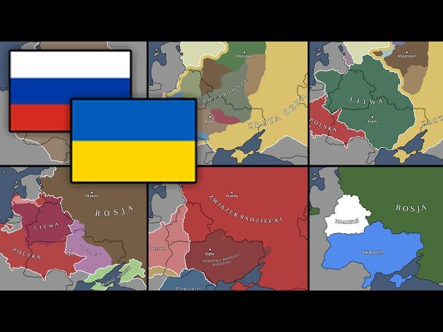 Ukraine and Russia - History on Maps and Putin's theses