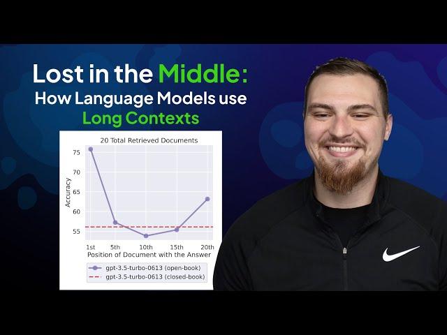 Lost in the Middle: How Language Models use Long Context - Explained!