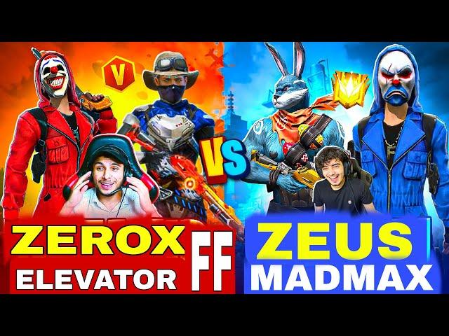 Zerox FF Elevator FF Vs NG Zeus NG Madmax #nonstopgaming #blackshout #freefirelive