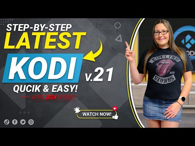 ⬇️ Install KODI ⬇️ NEW & Stable Release 21 Omega | Firestick & Android