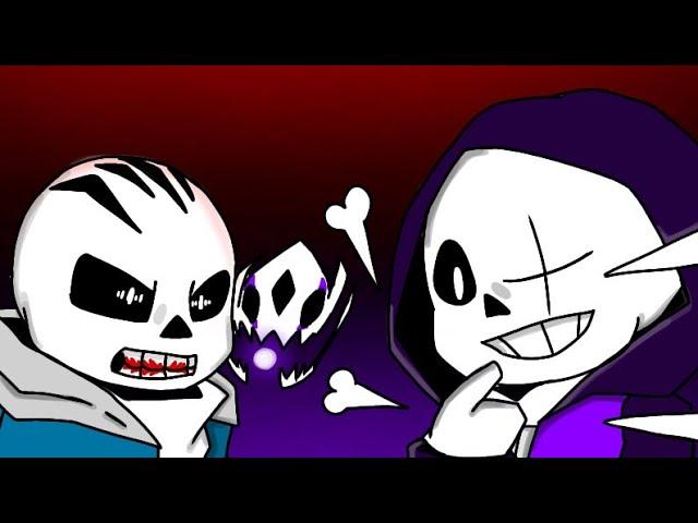 EPIC!Sans VS insanity!Sans(animation)