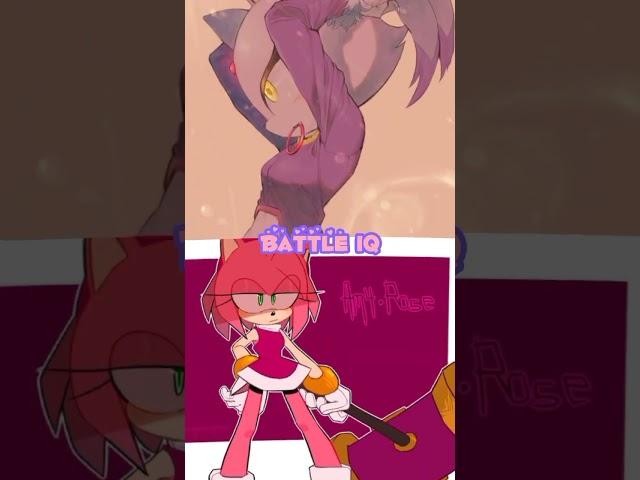 •Blaze the cat vs Amy Rose cool short•