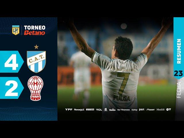 ATLÉTICO TUCUMÁN 4 - 2 HURACÁN I Resumen del partido | #TorneoBetano 2024