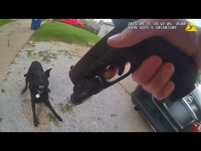 Police Bodycam Footage Shows Cop Shooting Family Dog