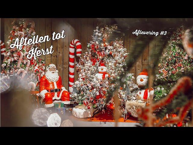 Vlog! Aftellen tot Kerst - Kerstlampjes buiten ophangen + washok decoreren voor Kerst