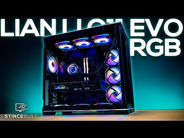 Lian Li O11 Evo RGB Gaming PC Build! 7800X3D + RTX 4080 Super