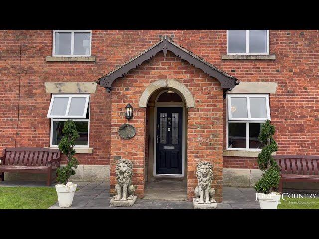 Luxury Entertaining Terrace and Interiors in Cottage Tour - Fine & Country South Lancashire