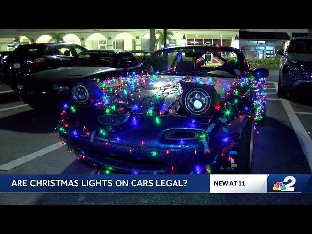 Decked-out cars brighten Gulf Coast roads, but is it legal?