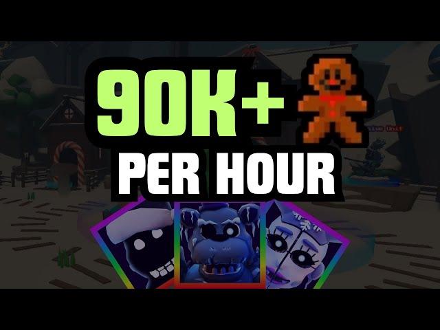 How to farm 90,000+ Cookies an hour in Five Nights TD with 4 accounts