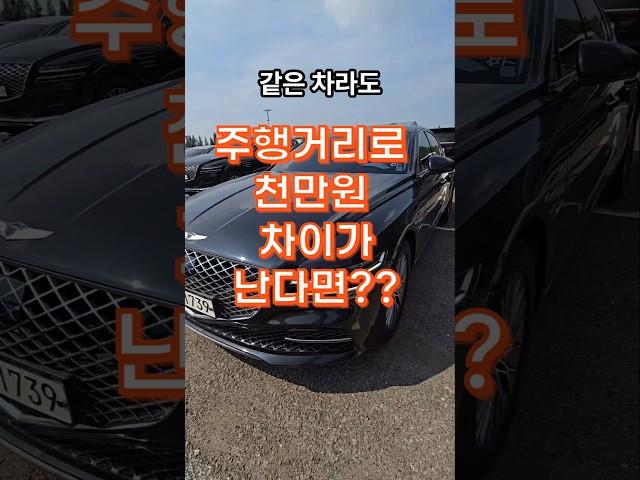 동급연식  제네시스 g80 주행거리 차이만으로 천만원 차이가 난다면? 어떤걸 선택하시겠어요? #제네시스g80 #중고차경매대행 #중고차 #드림카경매 #중고차경매 #제네시스